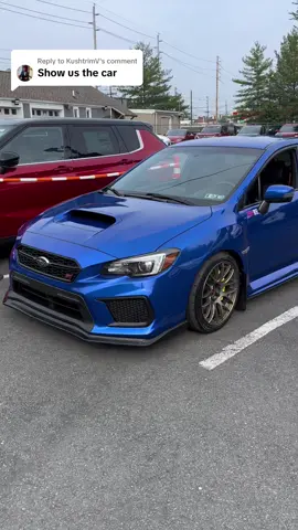 Replying to @KushtrimV  here is a view of the subaru wrx sti i bought/traded in my previous video ! #subaru #sti #jsautohaus 