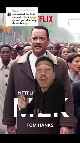 Replying to @Lawrence Vanlenten   Martin luther king vs the lil mermaid #mlk #race #racist #black #mermaid #movie #tomhanks  