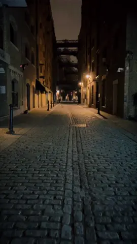 Would you walk the Victorian cobbled streets of London at night? #fyp #foryou #london #walk #scary #jacktheripper #alley 