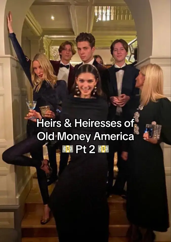 More heirs and spares #historytok #history #oldmoney #billionaire #vanderbilt #kennedy #rockefeller #morgan #gildedage #gettys 