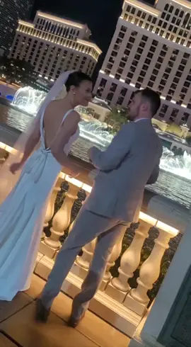 Our wedding day❤️ #wedding #vegas #weddingtiktok #elopement 