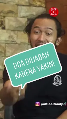 Kalau doa, yang penting yakin dulu.  Full vidio gas ke youtube Alfie Alfandy🔥 Maka, siapa yang doa hanya sebatas ucapan tanpa ada keyakinan?👇🏻  #bikersdakwah #dirangkulbukandipukul #alfiealfandy #doa #fyp #fypシ #ijabah #yakinkepadaAllah 