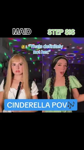 #duet with @𝕭𝖗𝖎 𝕸𝖎𝖟𝖚𝖗𝖆💗 #pov: the Prince searches for the girl with the voice he heard singing at the ball…#singing #cinderella #sing #competetive #acting #funny #stepsisters 