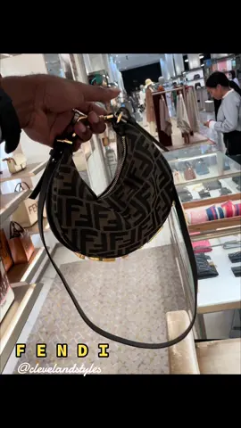 The Fendigraphy new size fits a phone, wallet and keys…. #fendi #fendigraphy #luxuryfashion #personalshopper #saksfifthavenue 