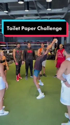 #toitletpaperchallenge 🧻 Gym: @Gloveworx 