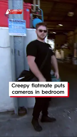 #WATCH: We tracked down a 22-year-old who pleaded guilty to spying on his unsuspecting flatmate. #9ACA#acurrentaffair#crime