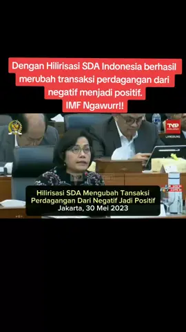 Hilirisasi tidak akan berhenti. IMF Ngawur!!! #hilirisasi #hilirisasiindustri #hilirisasinikel #hilirisasitimah #hilirisasibauksit #sumberdayamanusia #sumberdayaalam👍 