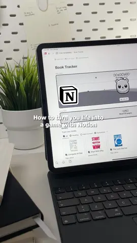 Highly requested Notion tutorial is HERE. Learn how to turn your life into a game with Notion.🎯 What else should I create? #notion #notionhack #productivityhack #notionsetup #ipad #aestheticsetup 