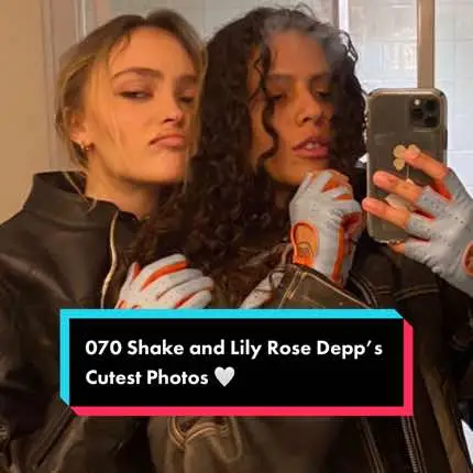 #LilyRoseDeep and #070Shake ❤️‍🔥 #Love #celeb #theidol 