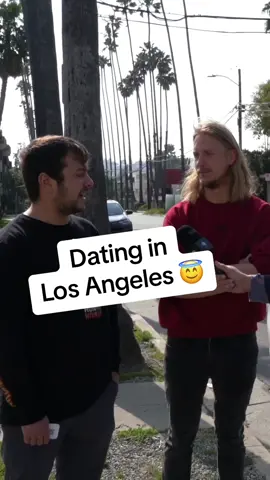 What’s your preference when dating? #streetinterview #losangeles #losfeliz #pitchsocial #makerealplans #shootyourshot #moderndating #makingplans #sharedinterests #datinginlosangeles #datinginyour20s #datinginyour30s