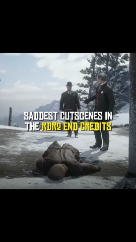 Saddest Cutscenes In The RDR2 End Credits || #foryoupage #xyzbca #gaming #rdr2 #reddeadredemption2 #reddead2 #rdr2ending #ryezy 