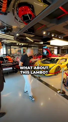 Why you can’t buy a luxury car on display in Dubai?🤔💰 #dubai #carrent #rentalcar #firstmotors #uae