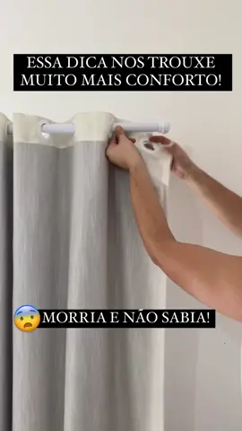 ISSO ME ICOMODAVA MUITO! #decoracaodecasa #cortina #casa #dica #viral #tiktok 