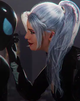 when the symbiote makes peter dump mj for black cat >>> #blackcat #feliciahardy #spiderman 