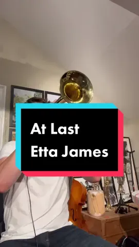 Adding Trumpet Solo to At Last by Etta James #fyp #trumpet #atlastettajames #ettajames #trumpet #blues #music #covers