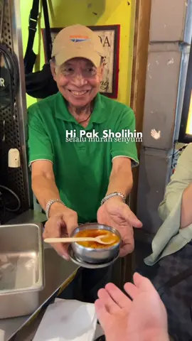 👋🏻Hi Pak Sholihin sehat” selalu ya #PasarSanta #KulinerPasarSanta 