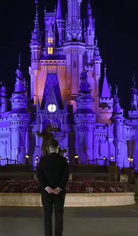 Our wedding day first look just the two of us in magic kingdom 🥹  #disneywedding #disneyweddings #disneybride #disneybrides #disney #disneyworld #waltdisneyworld #orlandowedding #floridawedding #firstlook #firstlookwithgroom #weddingday #magickingdom #magickingdomwedding #cinderellascastle #cinderellascoach #emptymagickingdom 