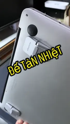 Đế tản nhiệt thông minh nhỏ gọn cho laptop #thinhthothan #detannhietlaptop #nillkin #muataitiktokshop 
