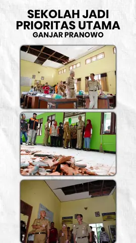 RENOVASI SEKOLAH PASCA GEMPA OLEH GANJAR PRANOWO..!! #shorts #ganjarpranowo  #pendidikan #fypシ #fyp