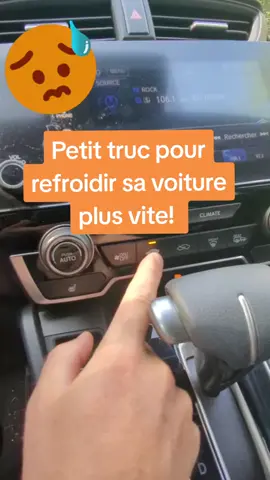 Refroidir l'intérieur de sa voiture #canicule #climatisationauto #climatisationvoiture #serefroidir #faitchaud #ilfaitchaud #serefroidir #10trucs #trucsetastuces #astucevoiture 