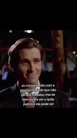 chega a ser engraçado. #fy #real #americanpsycho #patrickbateman 