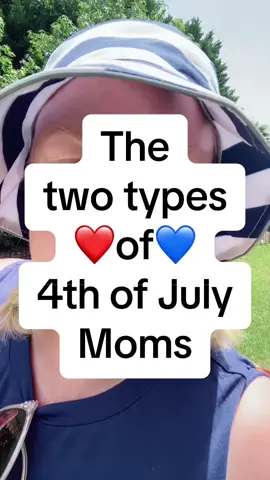I have absolutely been both of these women 😂 Which one are you?? Happy 4th!!! #momskits #momhumor😂 