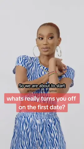 what one is the would disqualify someone you meet on a first date 😱😱 #thepanafricandatingshow  #fy #foryou  #buildawife #ketchupjo #ugandatiktok 