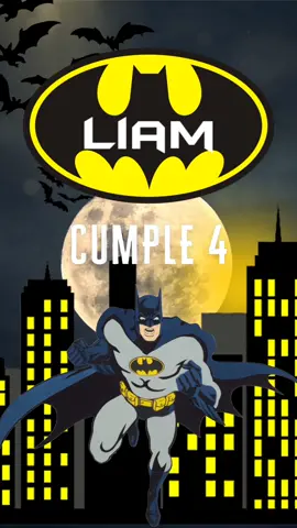 Invitación Batman 👏☺️ #batman #superheroes #invitacion 