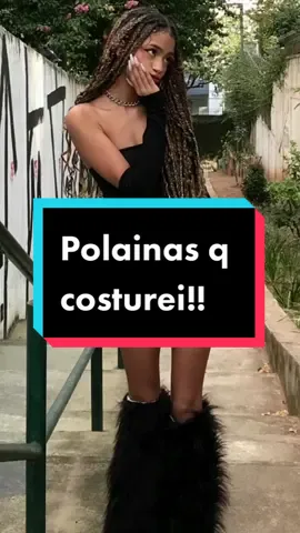 polainas q fiz pra ela 🥰 #fy #polainas #costura  #VozDosCriadores 