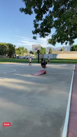 Dunk from top of the key #NBA #dunks #skate #skaterboy #skateboard #skater #rollerblades #nba #nbasummerleague #rollerskating #rollerskating #nbadunk #dunk #hoops #anthonyminer #basketball #happyjuly4th #outdoorsport 