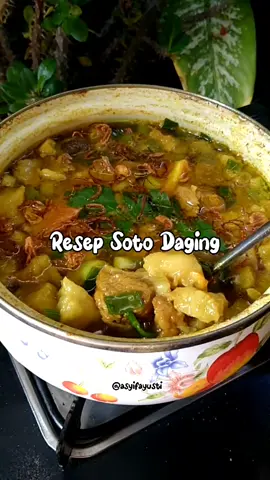 Resep Soto Daging ala Aku #masakmudah #resepsimple #tiktokfood 