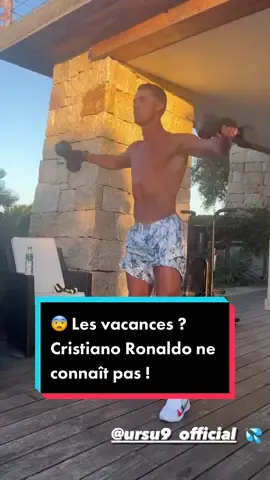 😨 Les vacances ? #Cristiano #Ronaldo ne connaît pas ! #cristianoronaldo #cr7 #football #training #Fitness