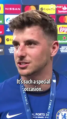 Mason Mount’s interview after Chelsea’s Champions League win in 2021 🗣️ You can see what it means 🏆 #btsport #cfc #chelsea #ucl #mount