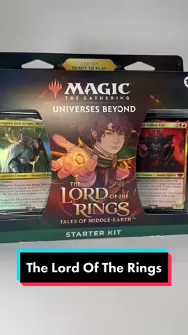 ¡Prepárate para sumergirte en la Tierra Media con el Starter Kit de The Lord of the Rings de Magic! 🧙‍♂️🌍 Desempaqueta la magia y la aventura con este increíble set que incluye cartas épicas y todo lo que necesitas para comenzar tu viaje. ¡Domina el poder del anillo y desafía a tus amigos en batallas élficas! ⚔️✨ #Magic #LOTR #StarterKit #TierraMedia #Unboxing #CartasÉpicas #Magia #Aventura Y si, estan dos codigos para el juego de magic, suerte para conseguirlo primero.