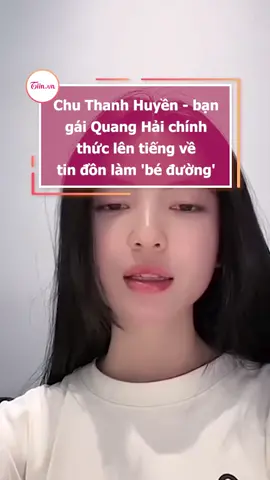 Chu Thanh Huyền - bạn gái Quang Hải chính thức lên tiếng về tin đồn làm 'bé đường' #tiinnews #chuthanhhuyen #quanghai