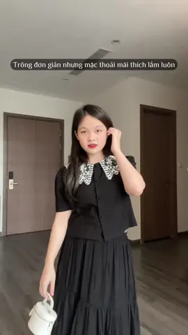 Đơn giản nhẹ nhàng mà trông xinh hịiii ✨@HẠT DẺ CLOSET 🌰 #huongtranreview #vtvcab 
