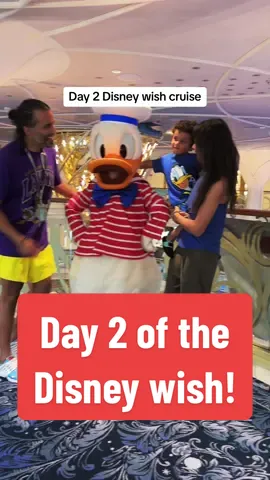 Mdisney wish and the characters! #disneywish #disney #donaldduck #goofy #toddlersoftiktok 