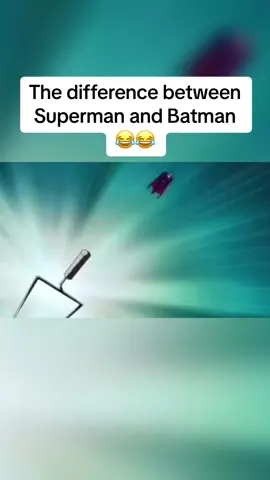 The difference between Superman and Batman 😂😂 #fyp #foryou #foryoupage #batman #batmanbangkit #superman #dc #dccomics #cartoon #lol #laugh #joke #meme #viral #xzybca 