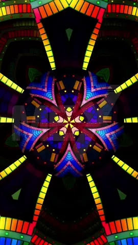 Mandalight – Background Mandala LED Colorida | 4k #backgroundvideo #background #wallpapervideo #livevideo 