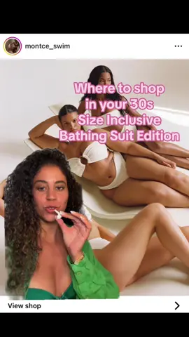 Where to shop in your 30s: Size Inclusive Bathing Suit Edition #summeroutfits #outfitinspo #summerstyle2023 #30s #plussize #sizeinclusive #girlsbelike #bathingsuit   
