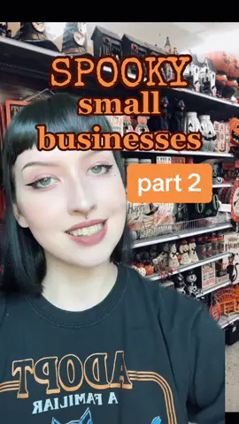 Spooky small businesses to support this Halloween part 2! 🎃 #codeorange2023 #spookysmallbusinesses #hauloween #halloweenhaul 