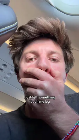Someone put their bare feet underneath my seat on a plane 🤮 #travel #plane #feet 
