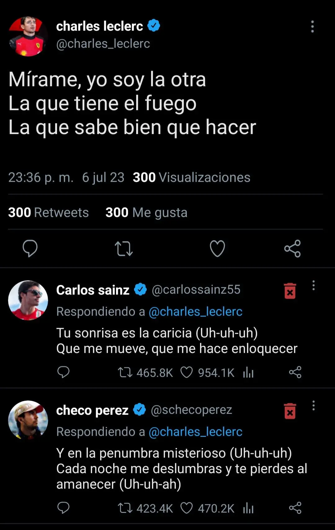 RANDOM TWEETS DE LOS CHICOS EN EL FANFIC #charlesleclerc #charlesleclerc16 #carlossainz #carlossainz55 #pierregasly  #pierregasly10 #mickschumacher #kevinmagnussen #lewishamilton #maxverstappen #F1 #f1tiktok #silverstonegp #silverstone #granbretaña🇦🇺 #silverstoneg #scuderiaferrari #redbullracing #mercedesamgf1 #hass #alpinef1 #formula1 #formula1edits #georgerussell #estebanocon31 #sergioperez #checoperez11🇲🇽 