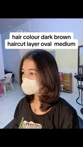 hair colour tanpa bleaching dark brown #salonsiantar #salon #pematangsiantar #salonhit #darkbrown #haircutlayer #depresionslsyers💙💙 #CapCut  