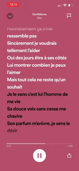 Confidence, Kim  #song 