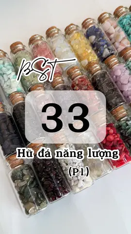 Bạn đã có hũ đá năng lượng nào rồi? #crystals #gemstone #tarot #amethyst #rosequartz #lapislazuli #malachite #clearquartz 