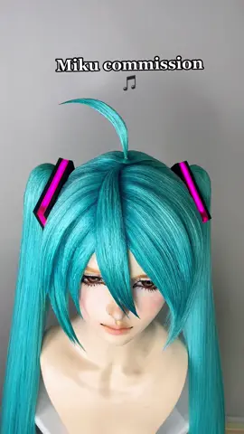 Completed a lot of commissions this month (I dont even have time to shoot it nicely at all unfortunately) , but this one is my fav because i was able to shoot it with my own led accessories 😂  Classic Hatsune Miku wig with detachable twintails and ahoge by customer’s request 💖 p.s. let’s call it an end part of Miku tut - don’t feel like doing it since it’s been a while 😪 but i can still reply to the questions! #cosplay #cosplaywig #cosplaywip #wigcommission #wigtutorial #animewig #animetiktok #animegirl #wigstyling #vocaloid #mikuhatsune #mikucosplay #vocaloidcosplay #初音ミク #はつねみく #初音ミクコスプレ 