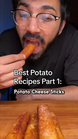 Best Potato Recipes Pt 1: Potato Cheese Sticks #collegechefron 