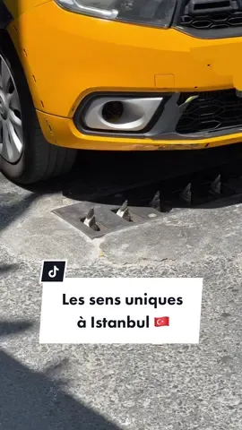 Tu veux faire une marche arrière mauvaise idée #istanbul sens uniques à Istanbul 🇹🇷