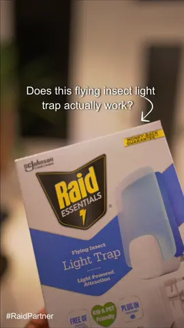 #RaidPartner Pet owners this is for you - RAID is that girl. If you have a pet that is constantly coming in and out of the house (and annoying pests are flying in with it) this is for you. I’ve been using the Raid Essentials Light Trap for a few weeks now and love that it traps bugs so I don’t have to worry about them. #RaidEssentialsLightTrap #ProtectionforEveryone #homehacks 